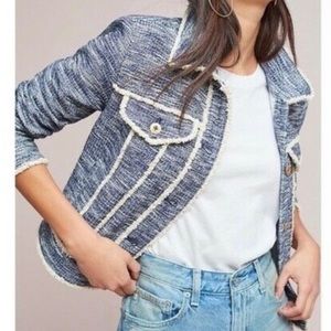 Anthropologie Ett Twa Tweed jacket NWT